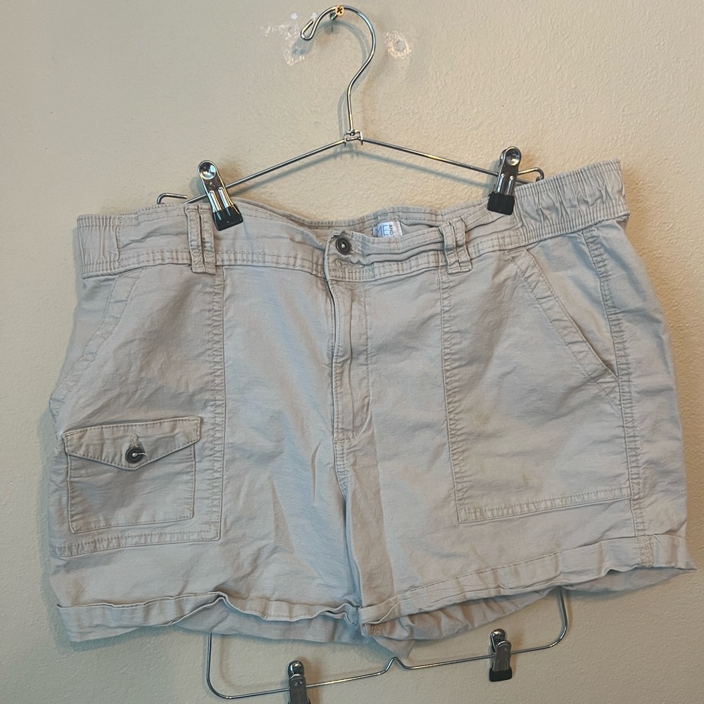 Time and Tru khaki shorts size 18